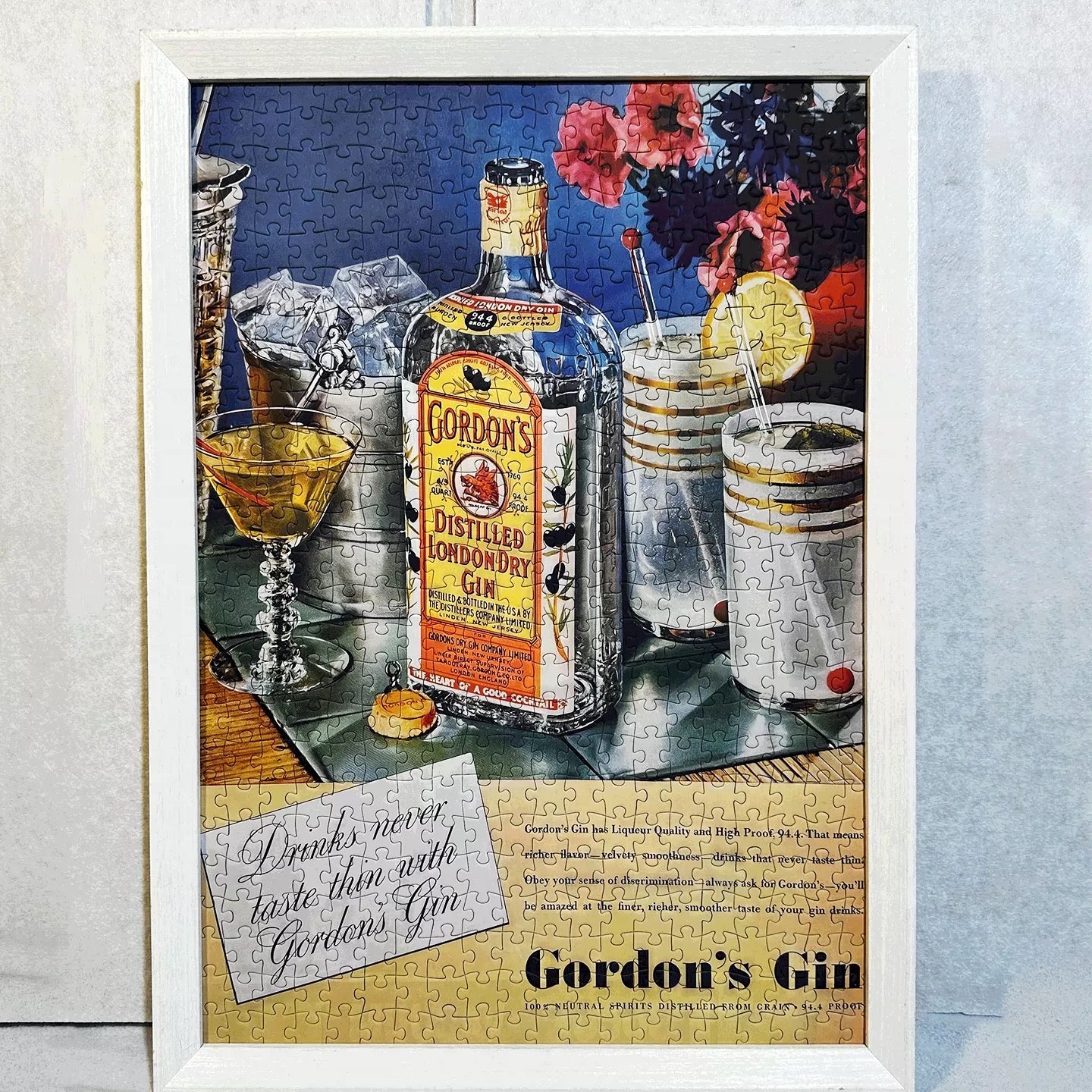 Evening Alcohol Mix 500 Piece Jigsaw Puzzle