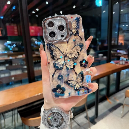3D Butterfly Phone Case – Dreamy Gloss Finish