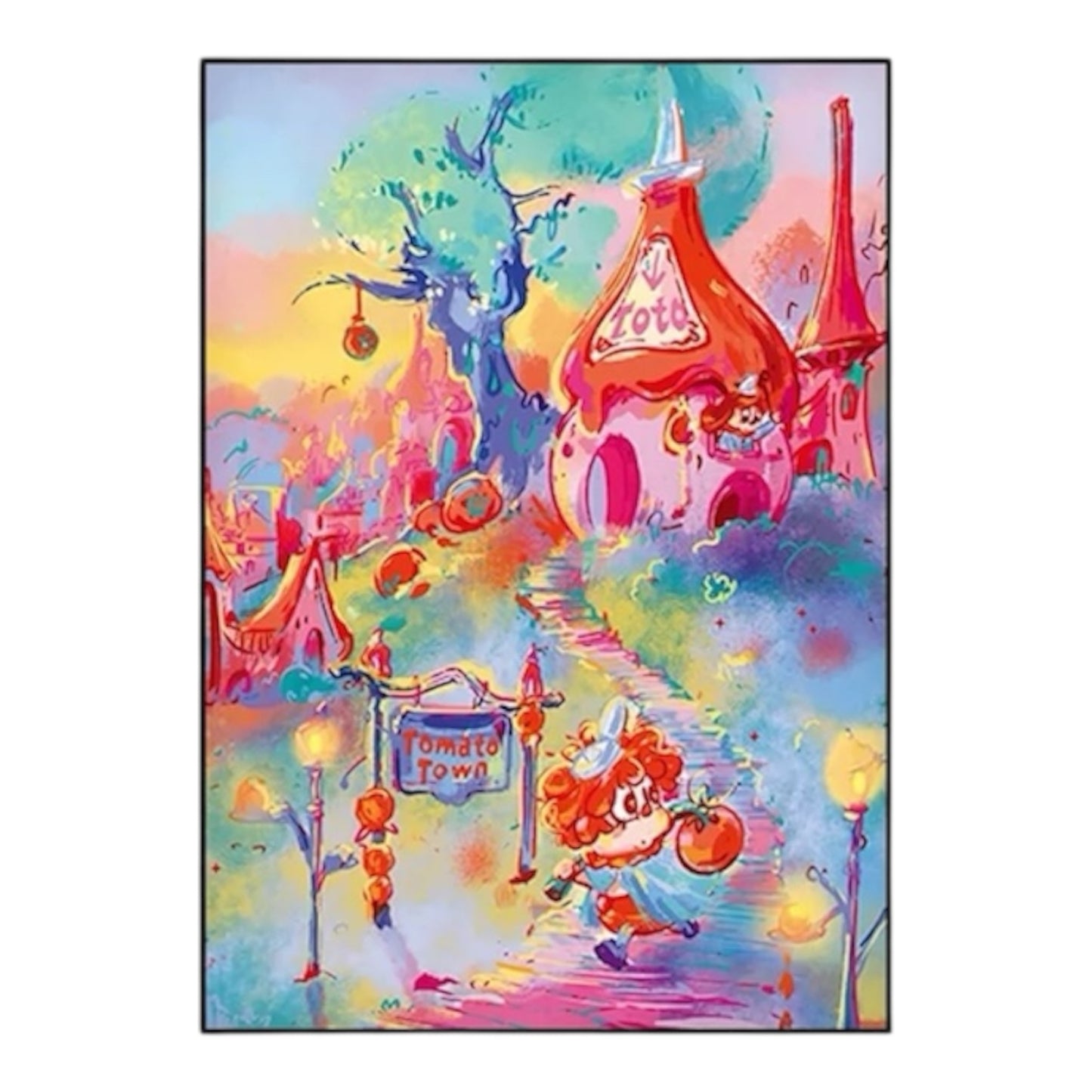 Escape from Tomato Town 500 Piece Puzzle