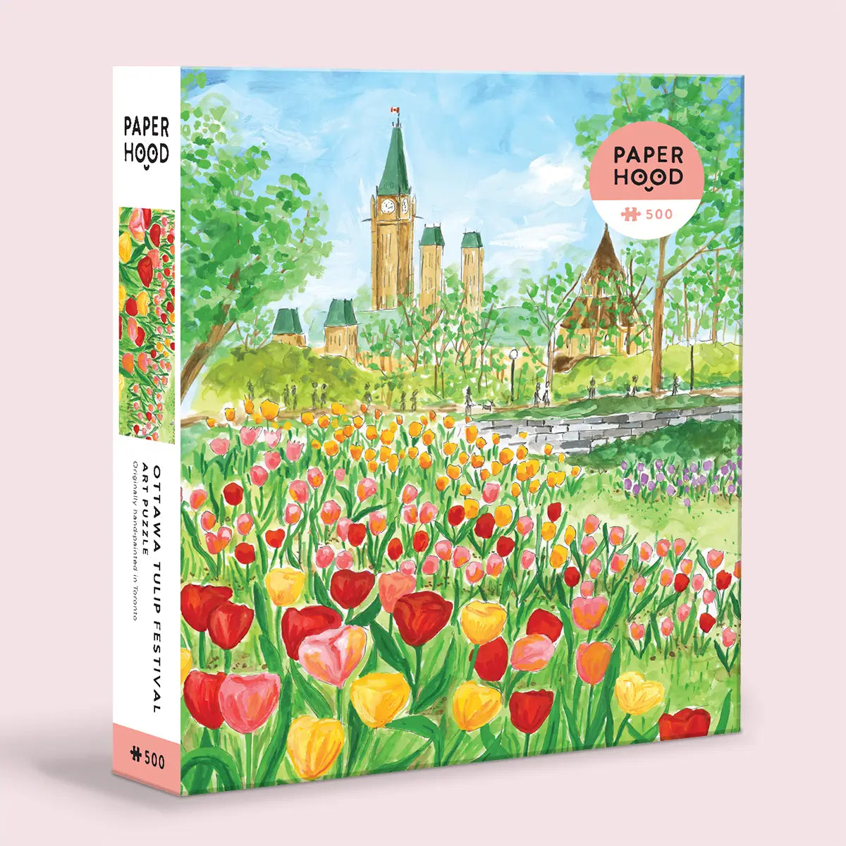【Pre-Order】Ottawa Tulip Festival Puzzle - 500 Pieces The Paperhood