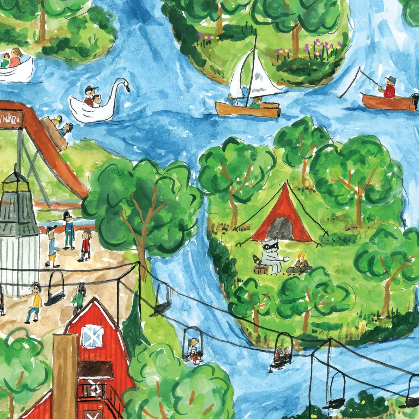 【Pre-Order】Toronto Island Puzzle The Paperhood