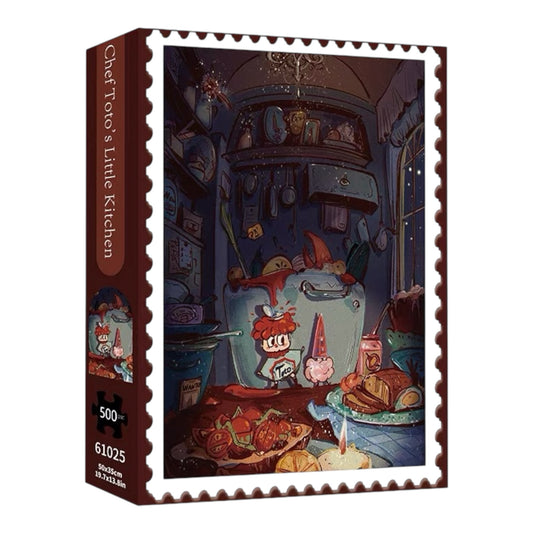 Chef Toto’s Little Kitchen 500 Piece Puzzle