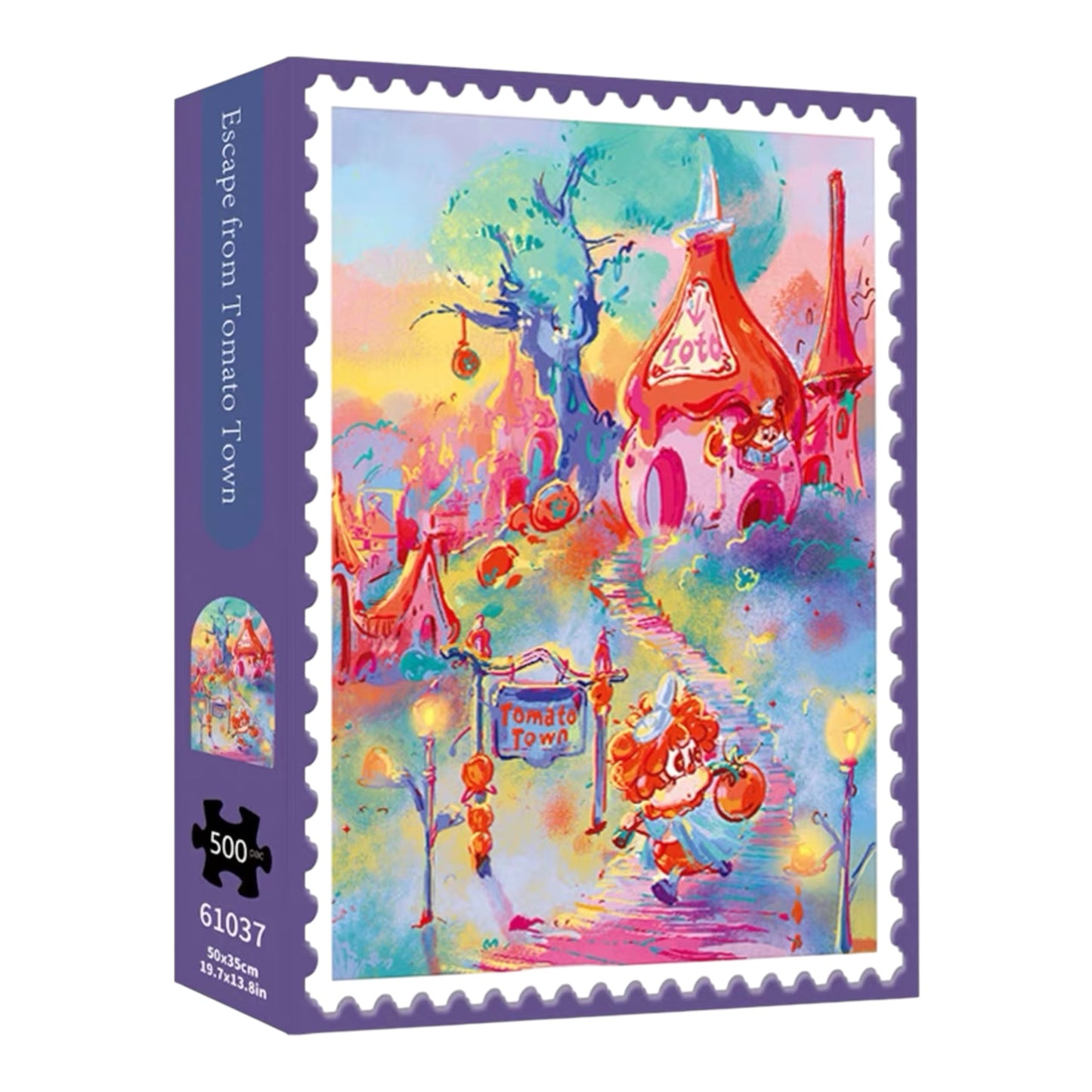 Escape from Tomato Town 500 Piece Puzzle