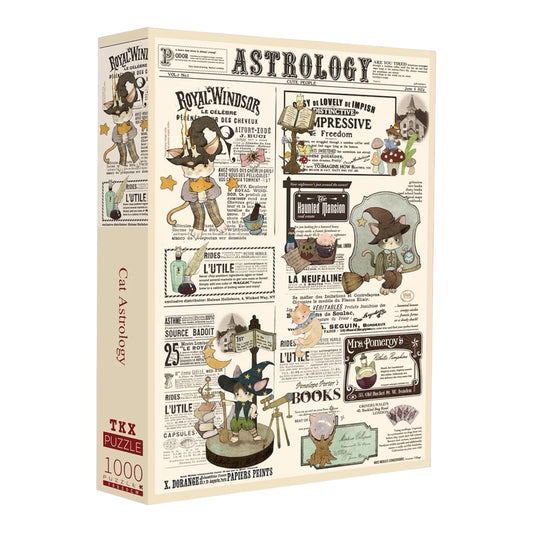 Cat Astrology 1000 Piece Puzzle