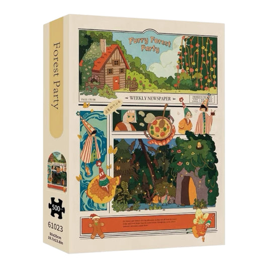 Forest Party 500 Piece Puzzle