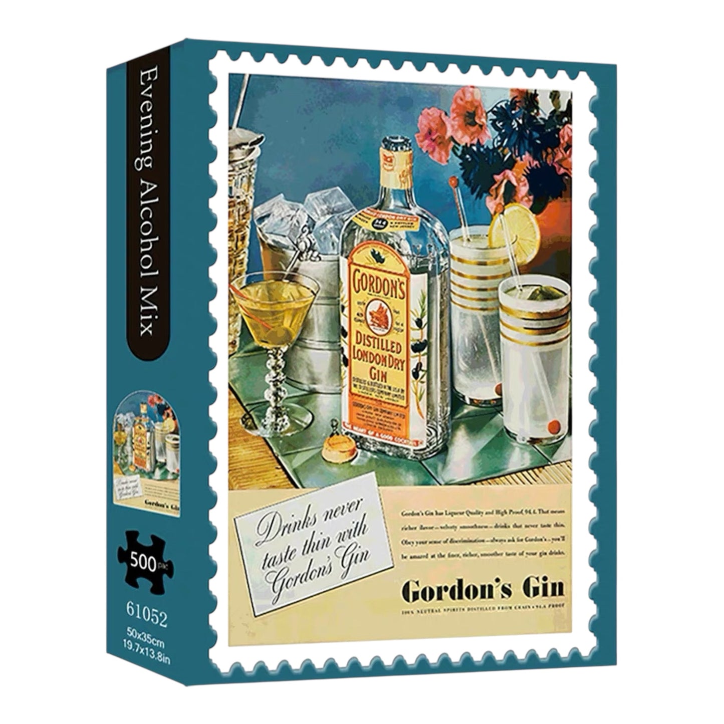 Evening Alcohol Mix 500 Piece Jigsaw Puzzle