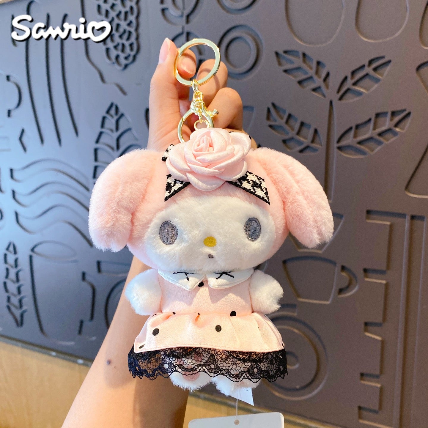Sanrio My Melody Plush Keychain Charm V Boutique Studio