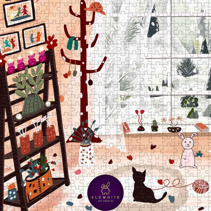 Cocooned Comfort 1000 Piece Puzzle