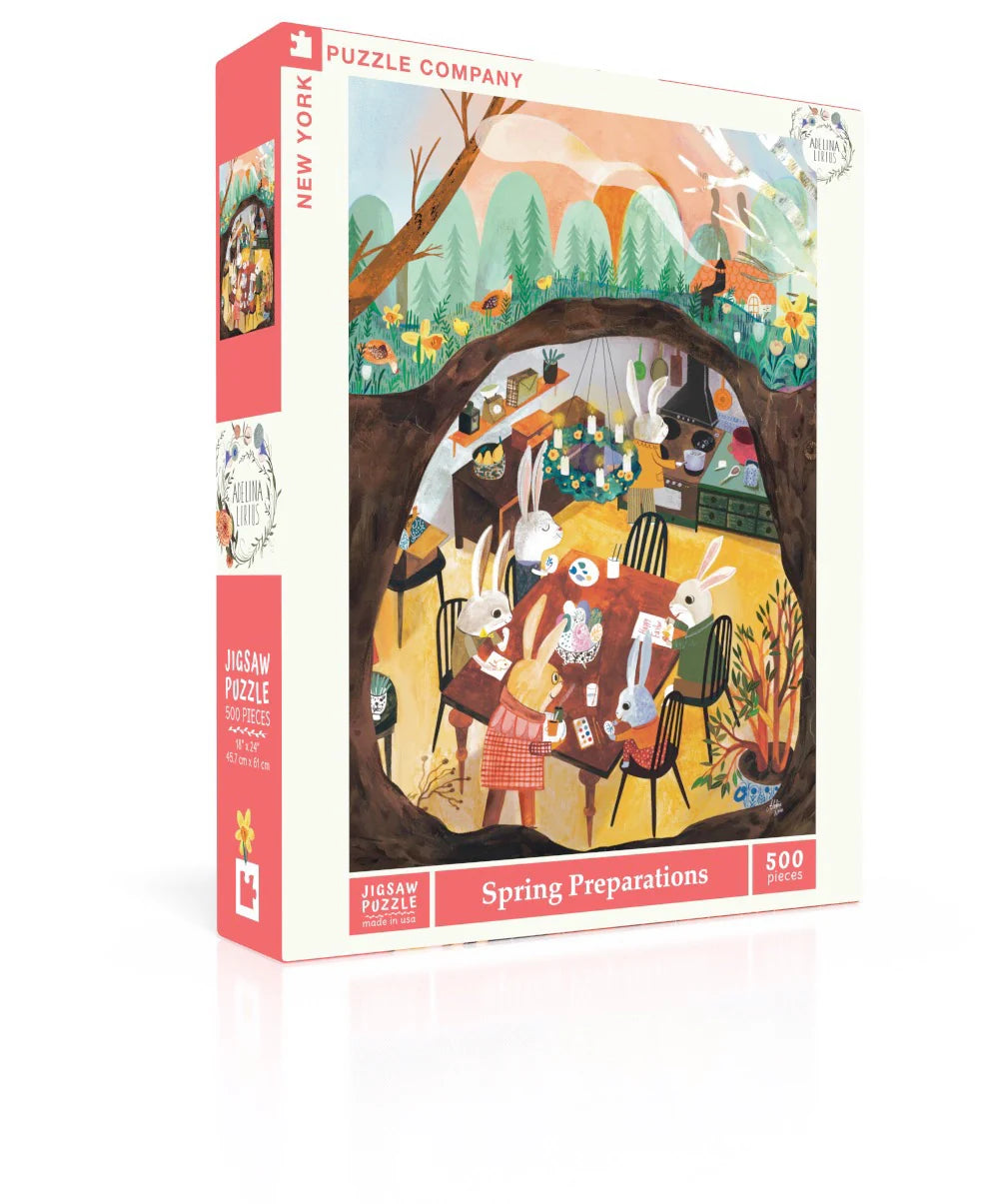 Spring Preparations 500 Piece Jigsaw Puzzle
