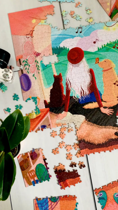 Van Journey 1000 Piece Puzzle