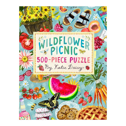 Wildflower Picnic 500-Piece Puzzle