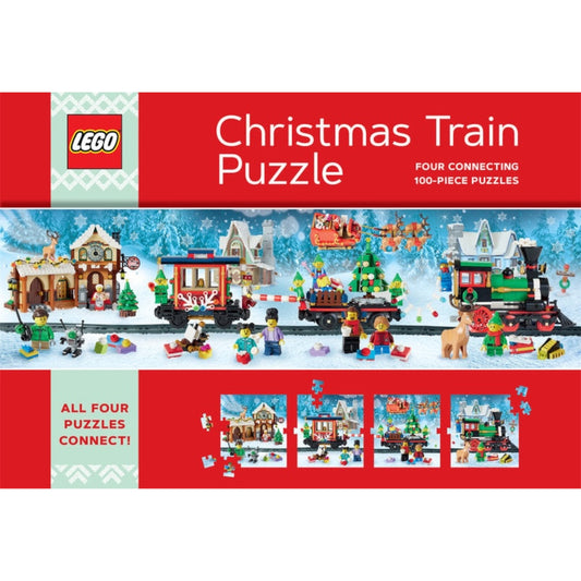 LEGO Christmas Train 100 Piece Puzzle