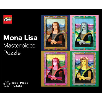 LEGO Masterpiece Puzzle: Mona Lisa 1000 Piece Puzzle