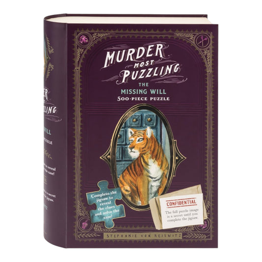 Murder Most Puzzling: The Missing Will 500 Piece Puzzle