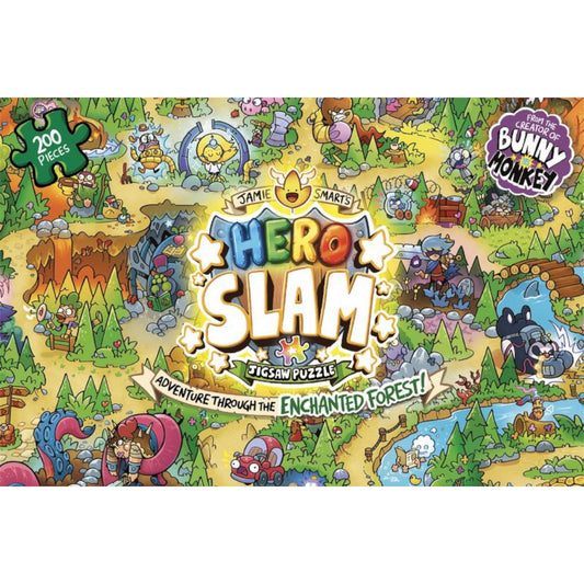 Jamie Smart's Hero Slam 200 Piece Jigsaw Puzzle