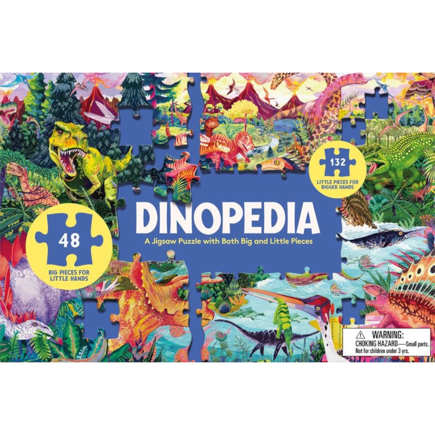 Dinopedia 180-Piece Jigsaw Puzzle