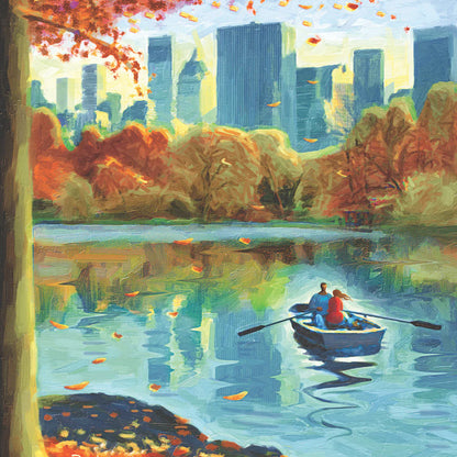 Central Park Row 500 Piece Jigsaw Puzzle