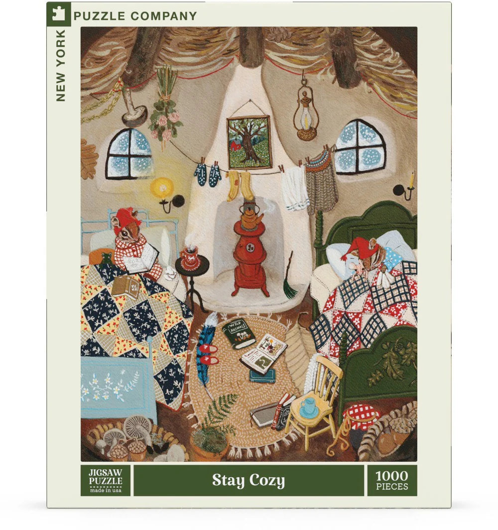 Stay Cozy 1000 Piece Jigsaw Puzzle
