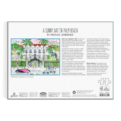 Michael Storrings A Sunny Day in Palm Beach 1000 Piece Puzzle