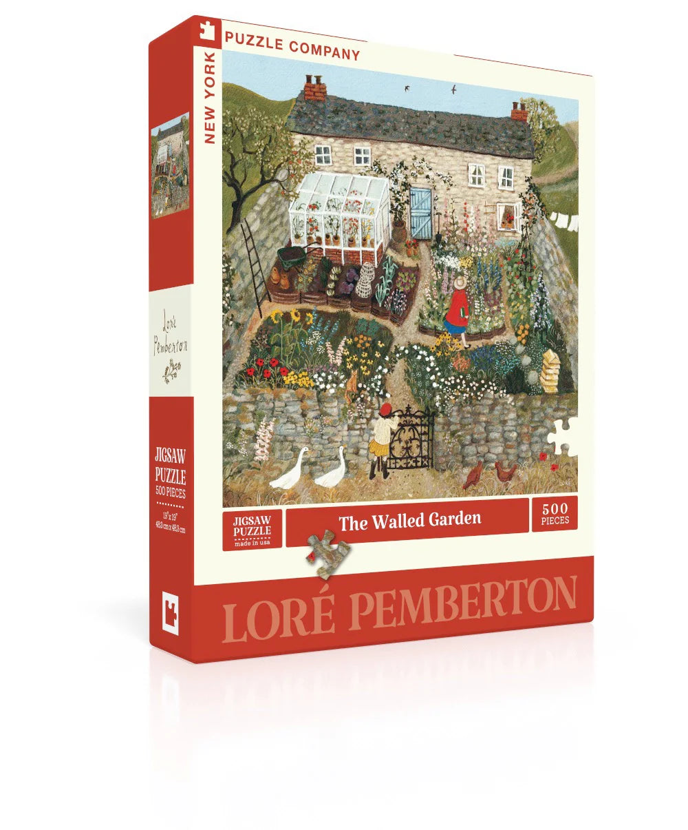 The Walled Garden 500 Piece Jigsaw Puzzle