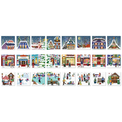 Christmas Town Fair Advent Calendar