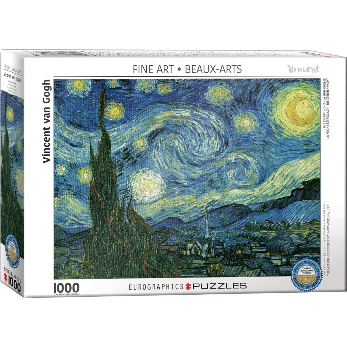 The Starry Night 1000 Piece Puzzle