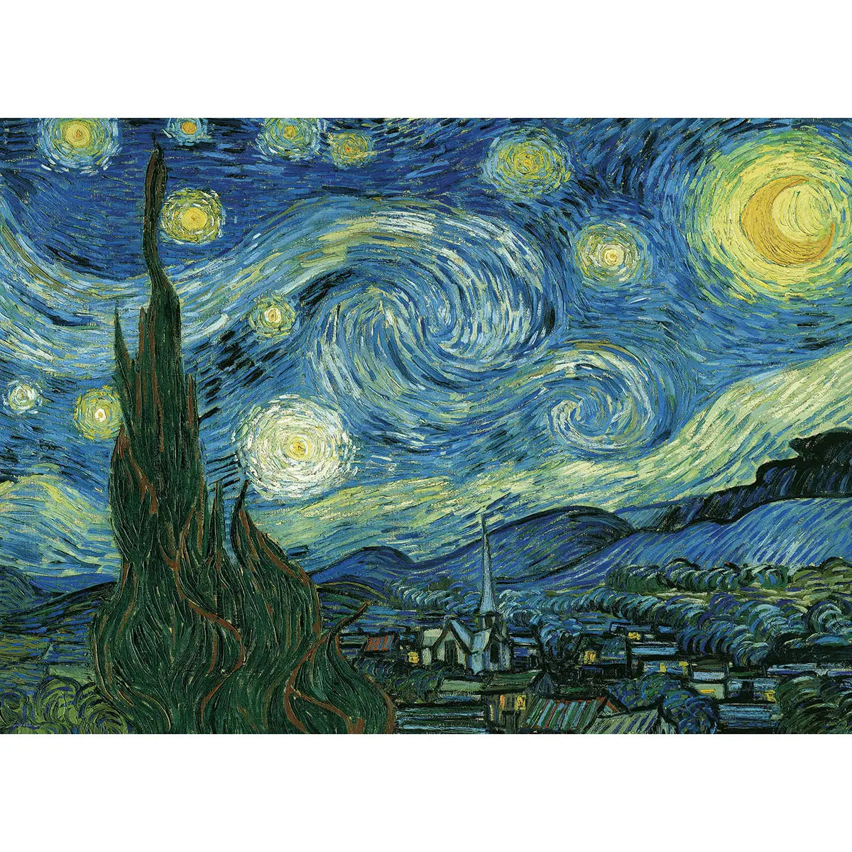 The Starry Night 1000 Piece Puzzle