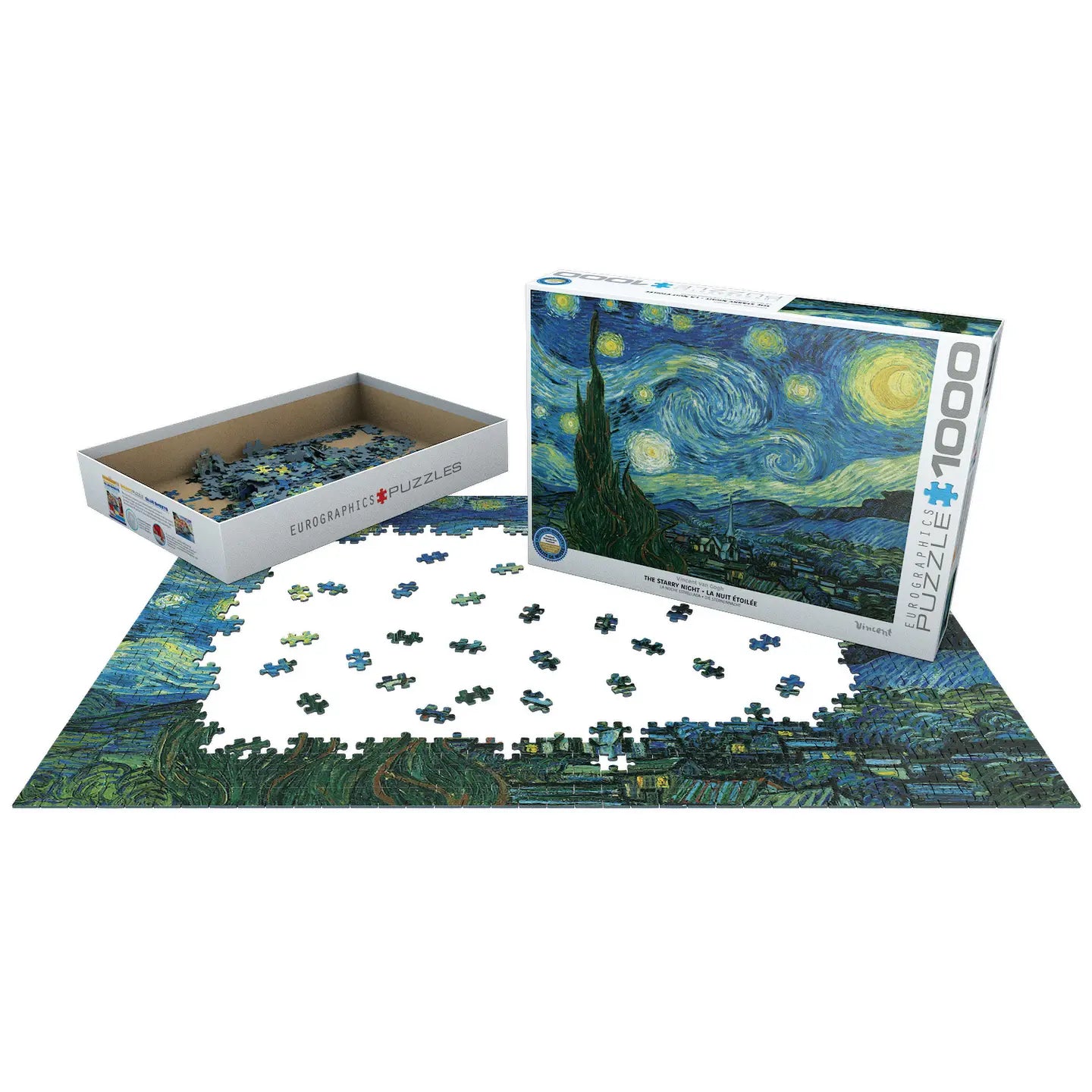 The Starry Night 1000 Piece Puzzle