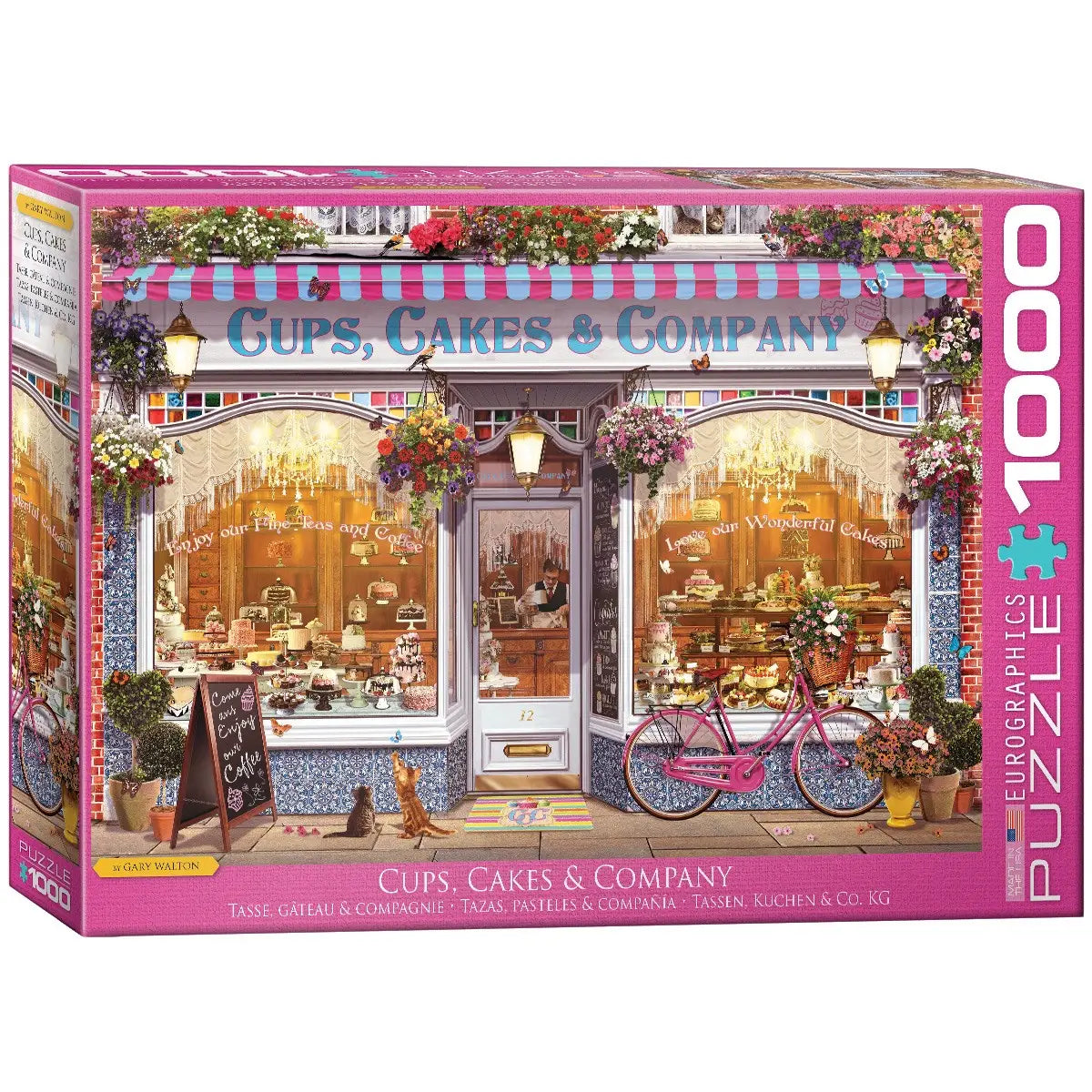 Cups, Cakes & Company 1000 Piece Puzzle