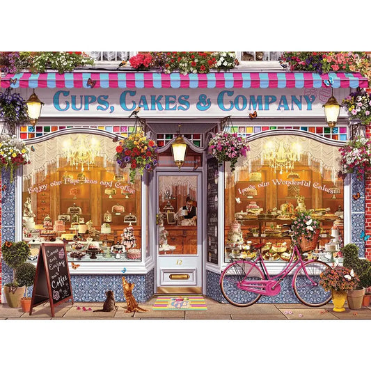 Cups, Cakes & Company 1000 Piece Puzzle