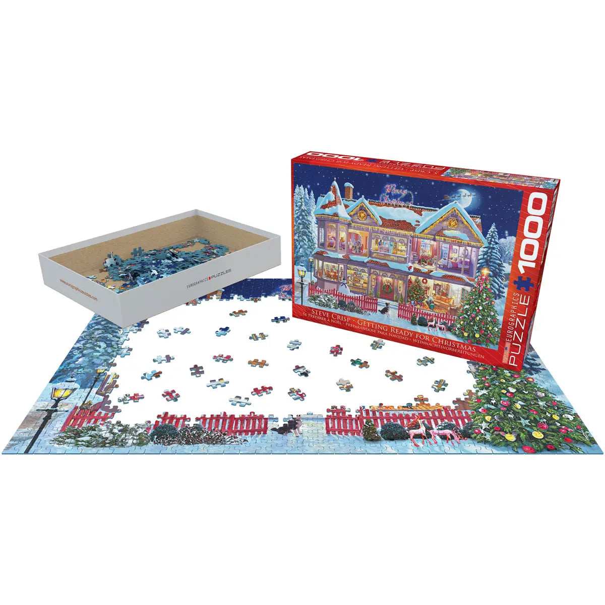 Getting Ready For Christmas 1000 Piece Puzzle