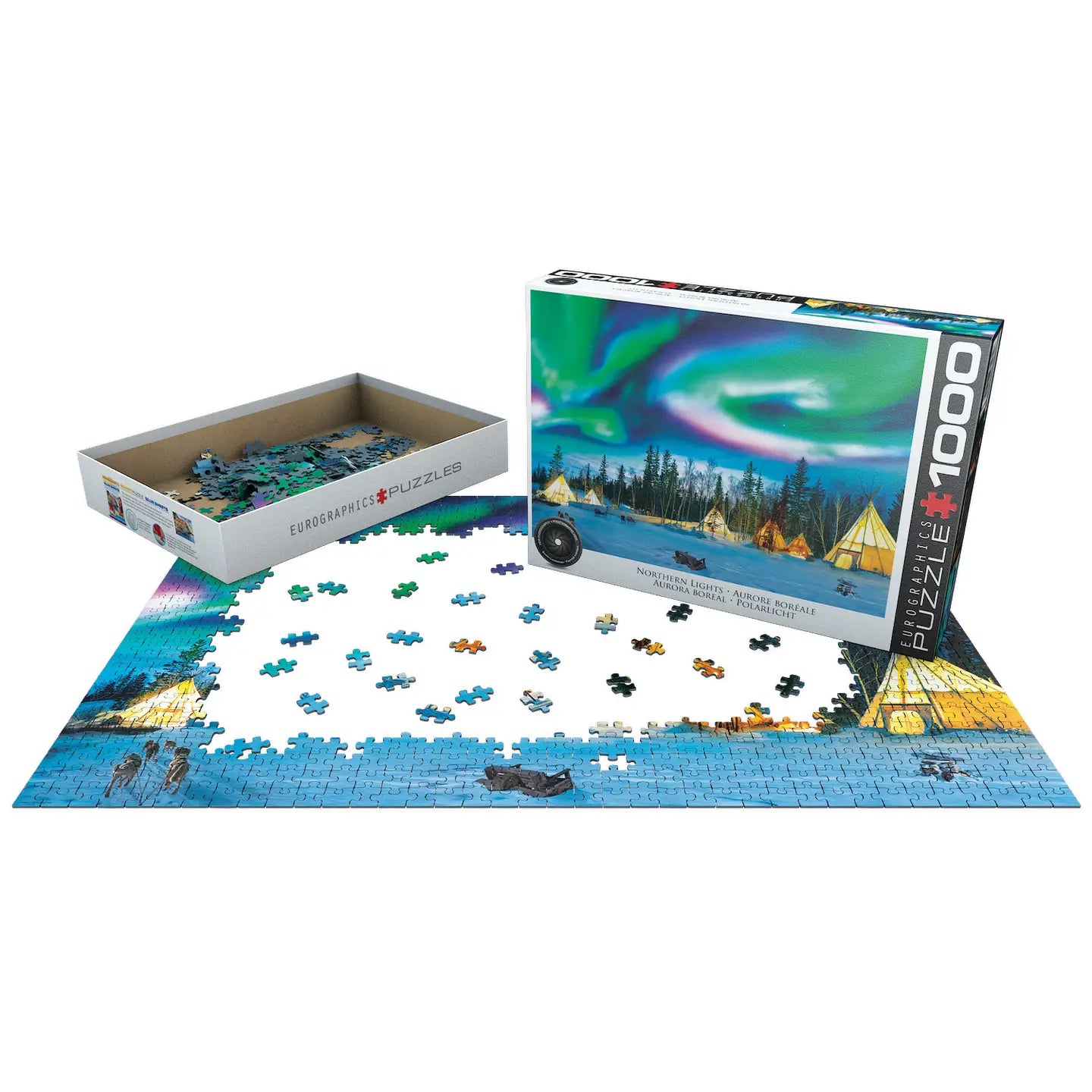 Northern Lights 1000 Piece Puzzle