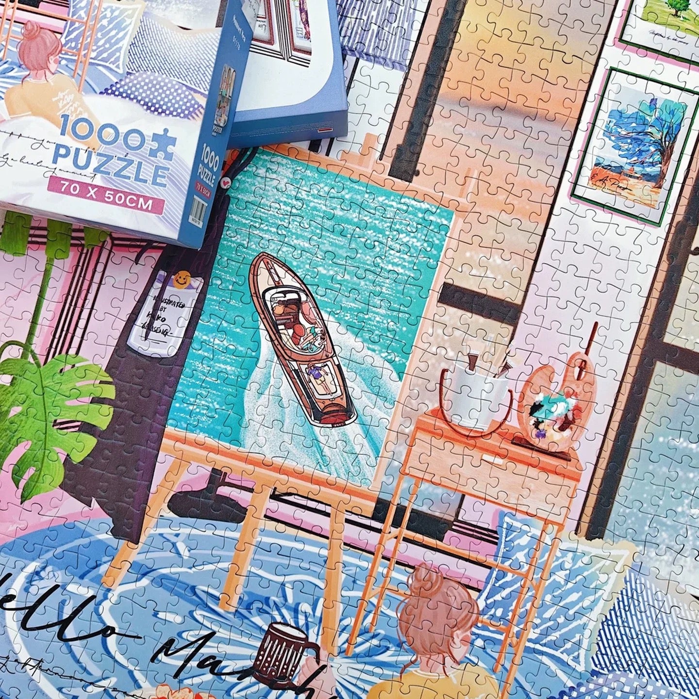 Sunset Sea 1000 Piece Jigsaw Puzzle