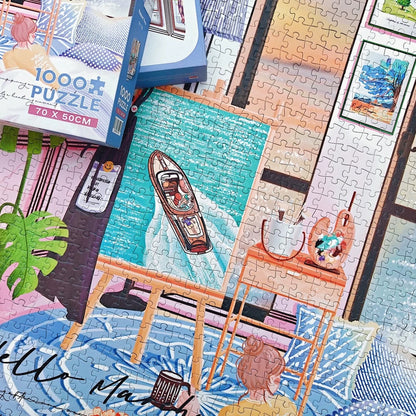 Sunset Sea 1000 Piece Jigsaw Puzzle