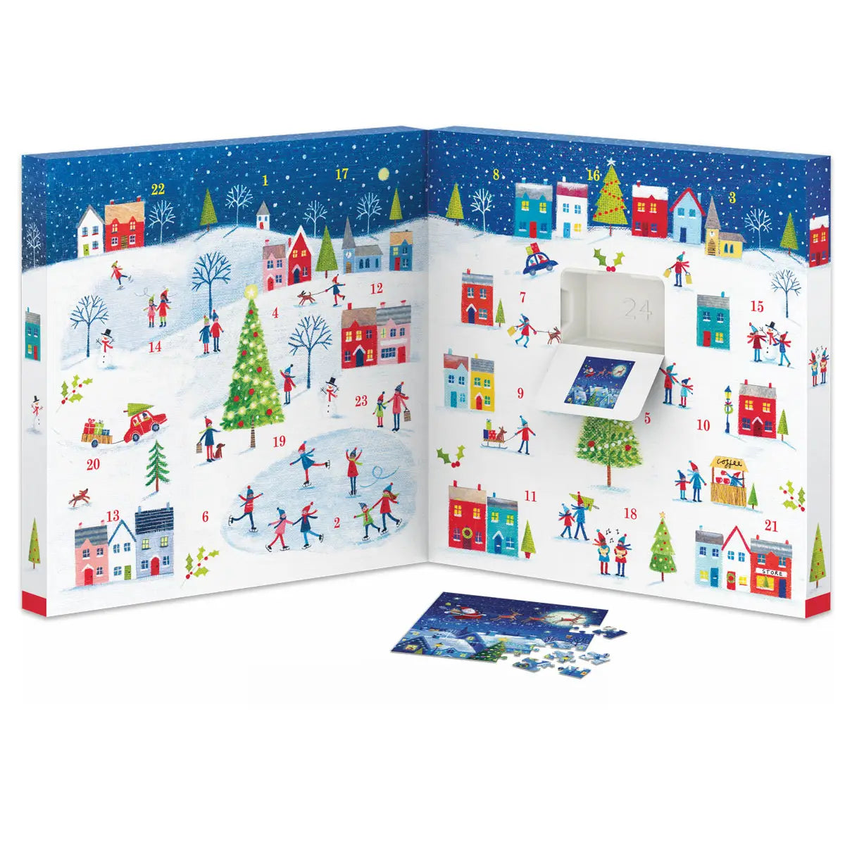Christmas Town Advent Calendar