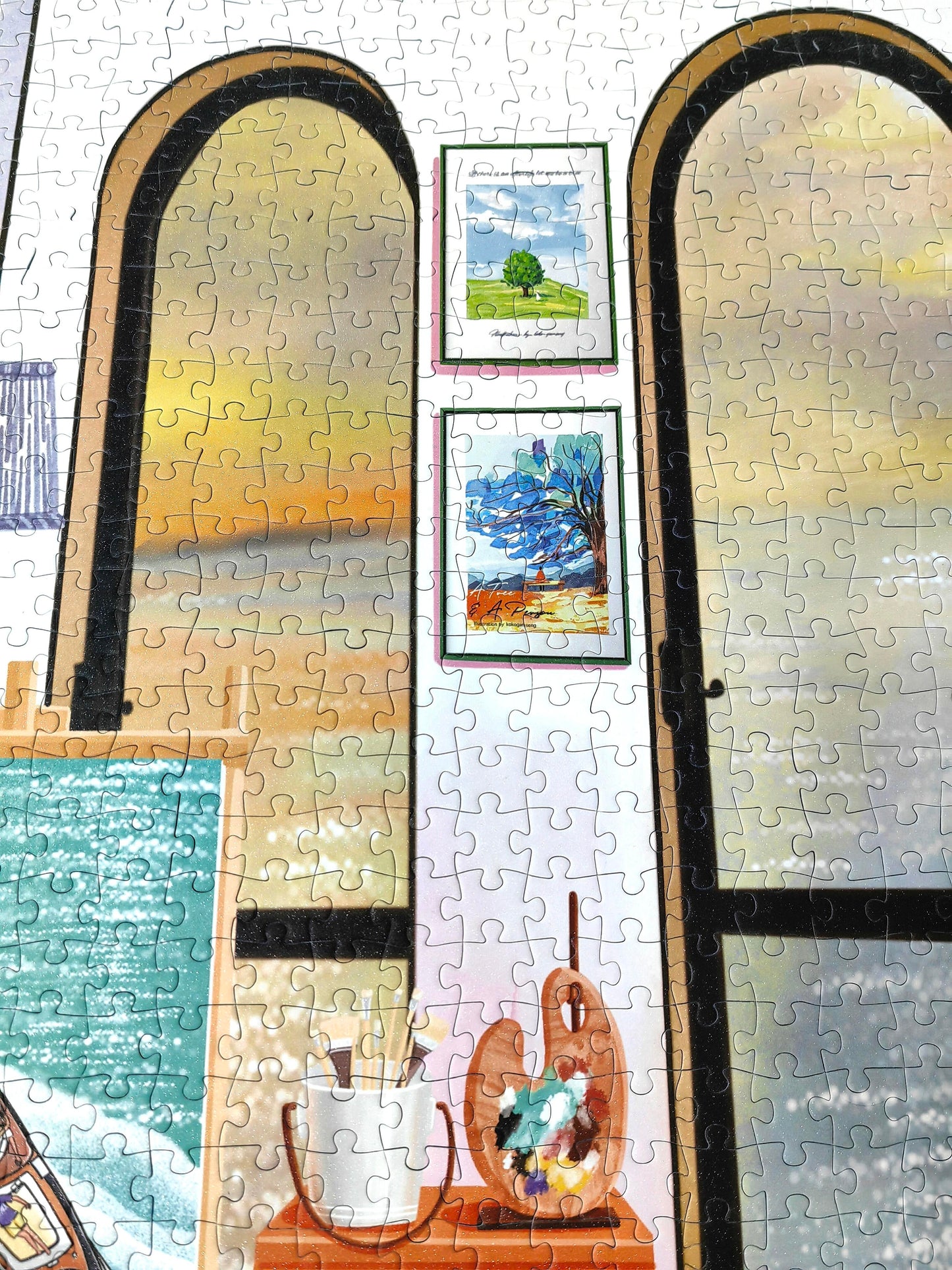 Sunset Sea 1000 Piece Jigsaw Puzzle