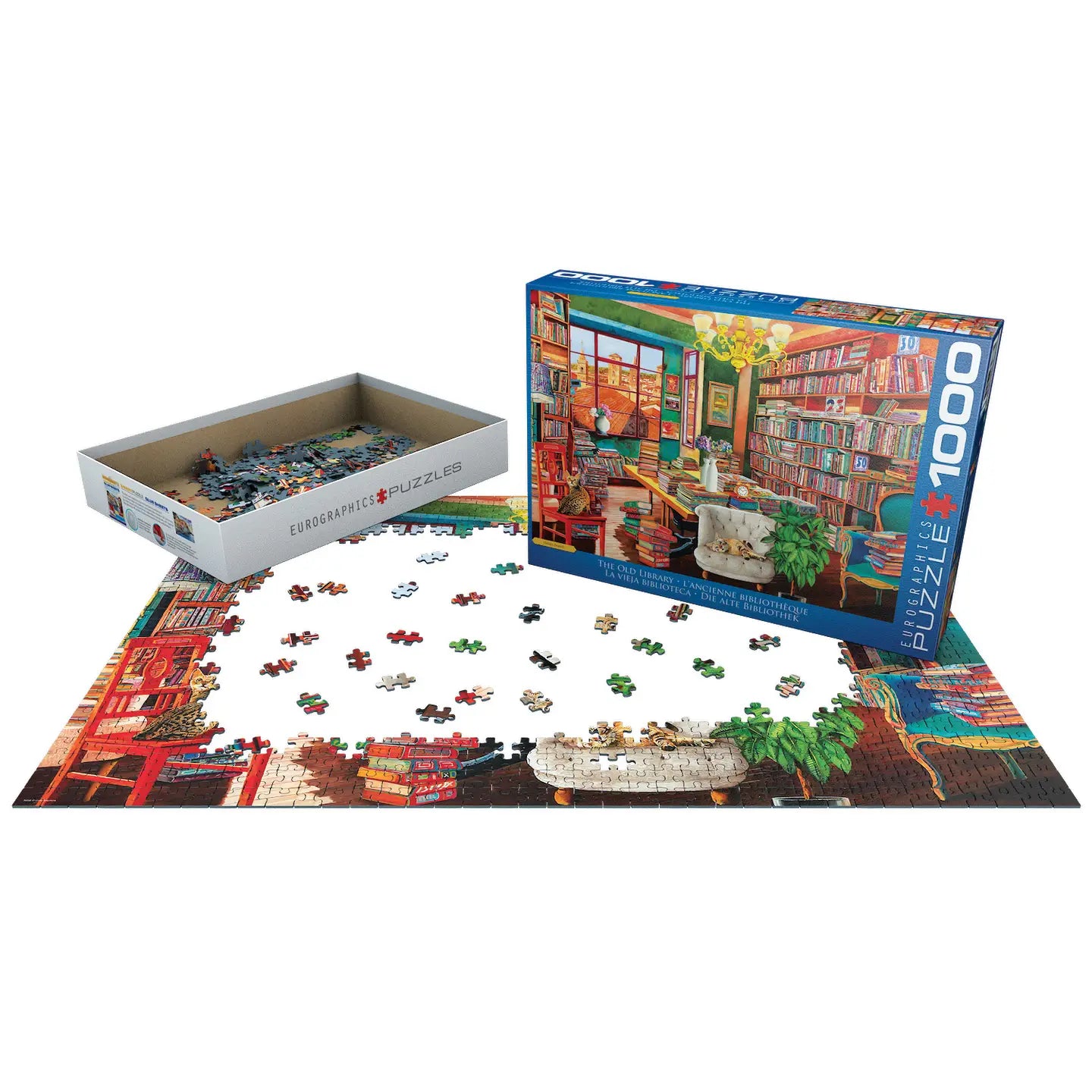 The Old Library 1000 Piece Puzzle