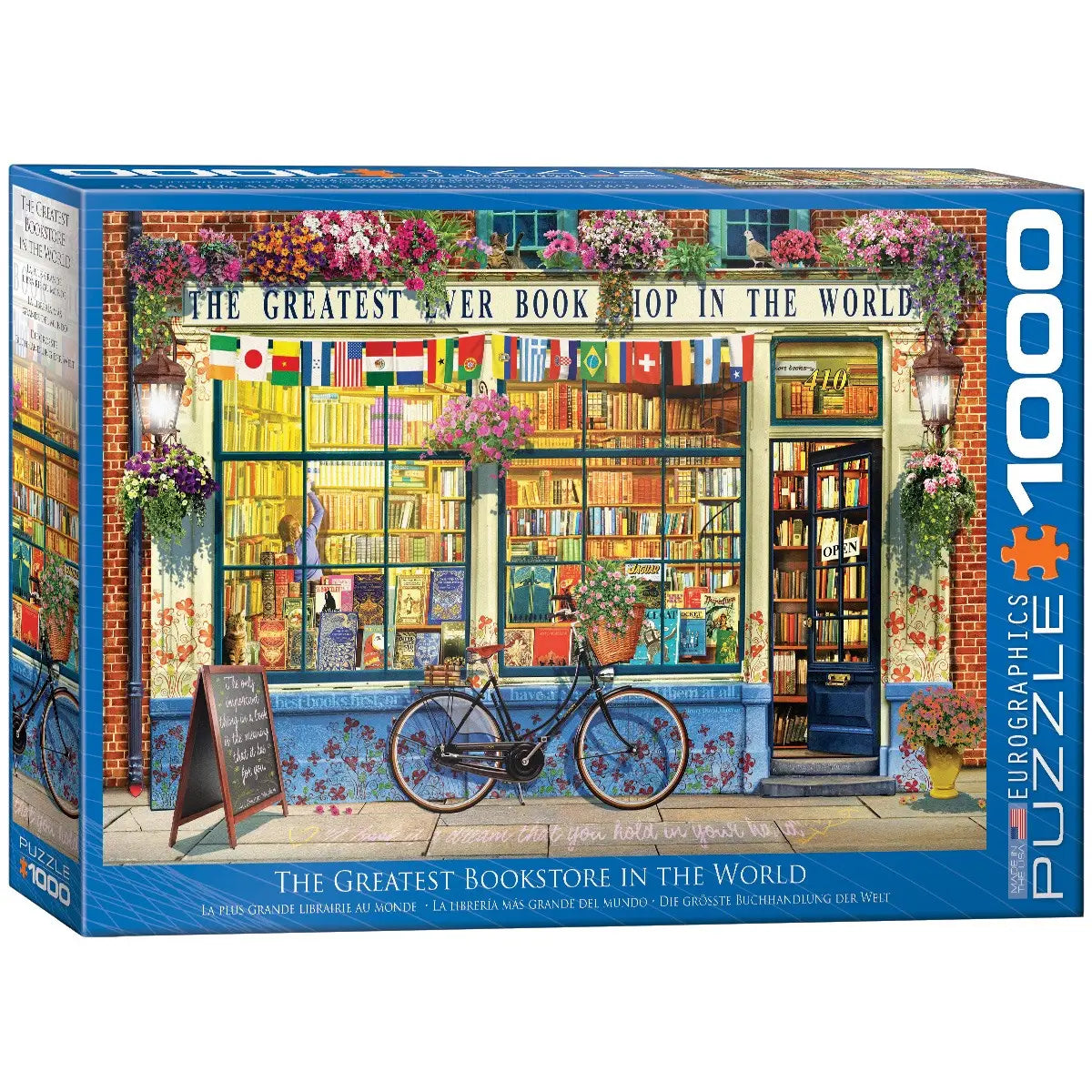 The Greatest Ever Book Shop 1000 Piece Puzzle