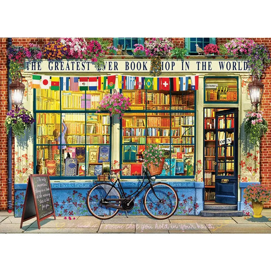 The Greatest Ever Book Shop 1000 Piece Puzzle