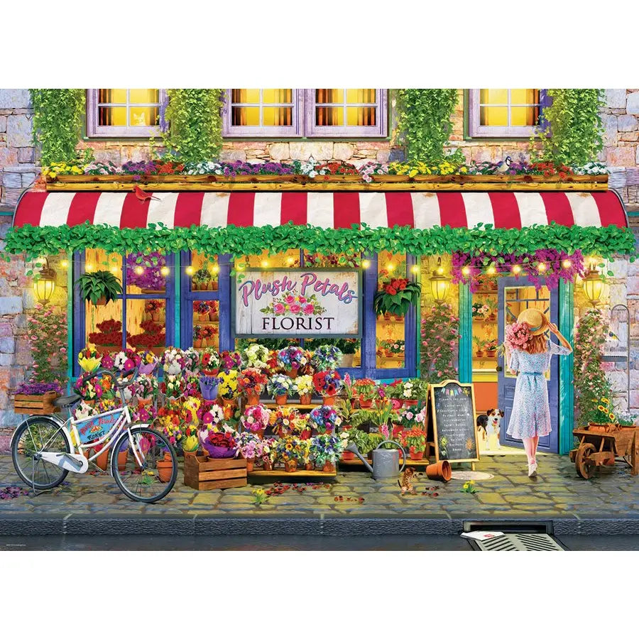 Plush Petals Florist 1000 Piece Puzzle