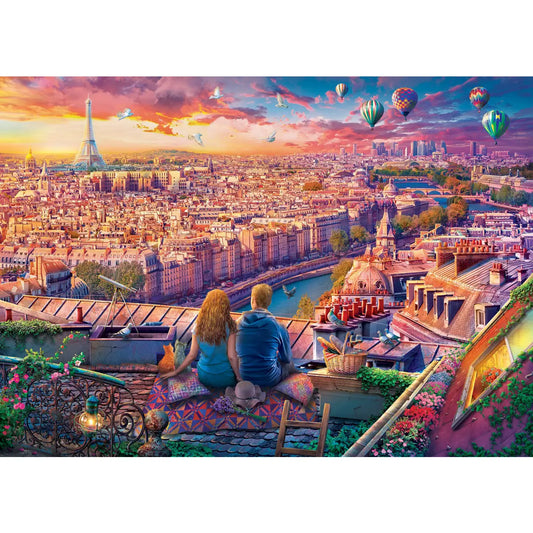 Paris Rooftop 1000 Piece Puzzle