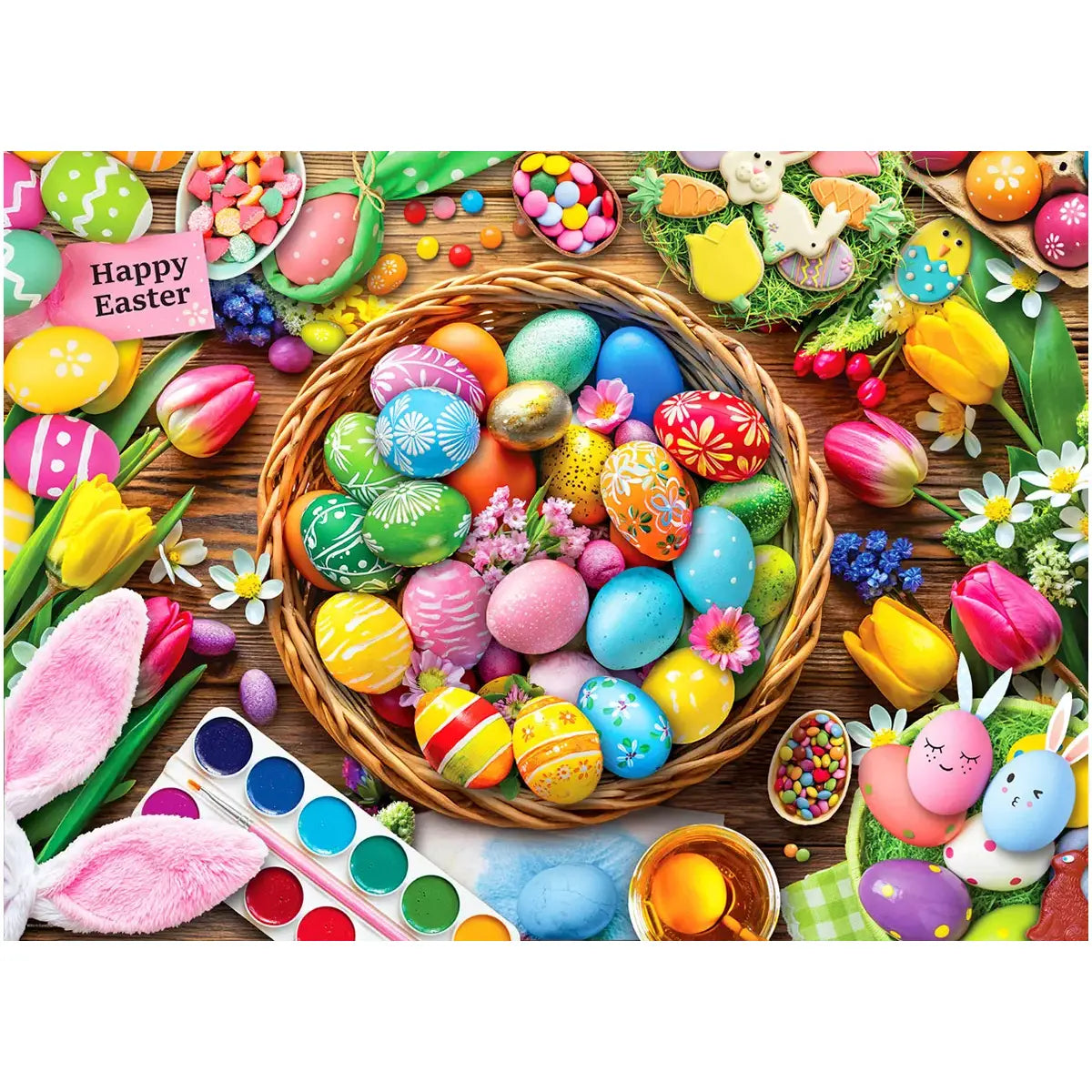 Easter Table 1000 Piece Puzzle