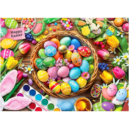 Easter Table 1000 Piece Puzzle
