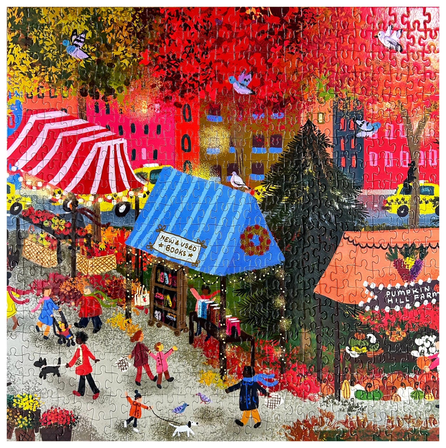 Galison Perfect Market Day 500 Piece Puzzle