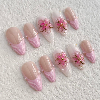 Pink Paradise Press-on Nails