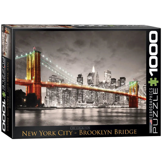 New York City Brooklyn Bridge 1000 Piece Puzzle