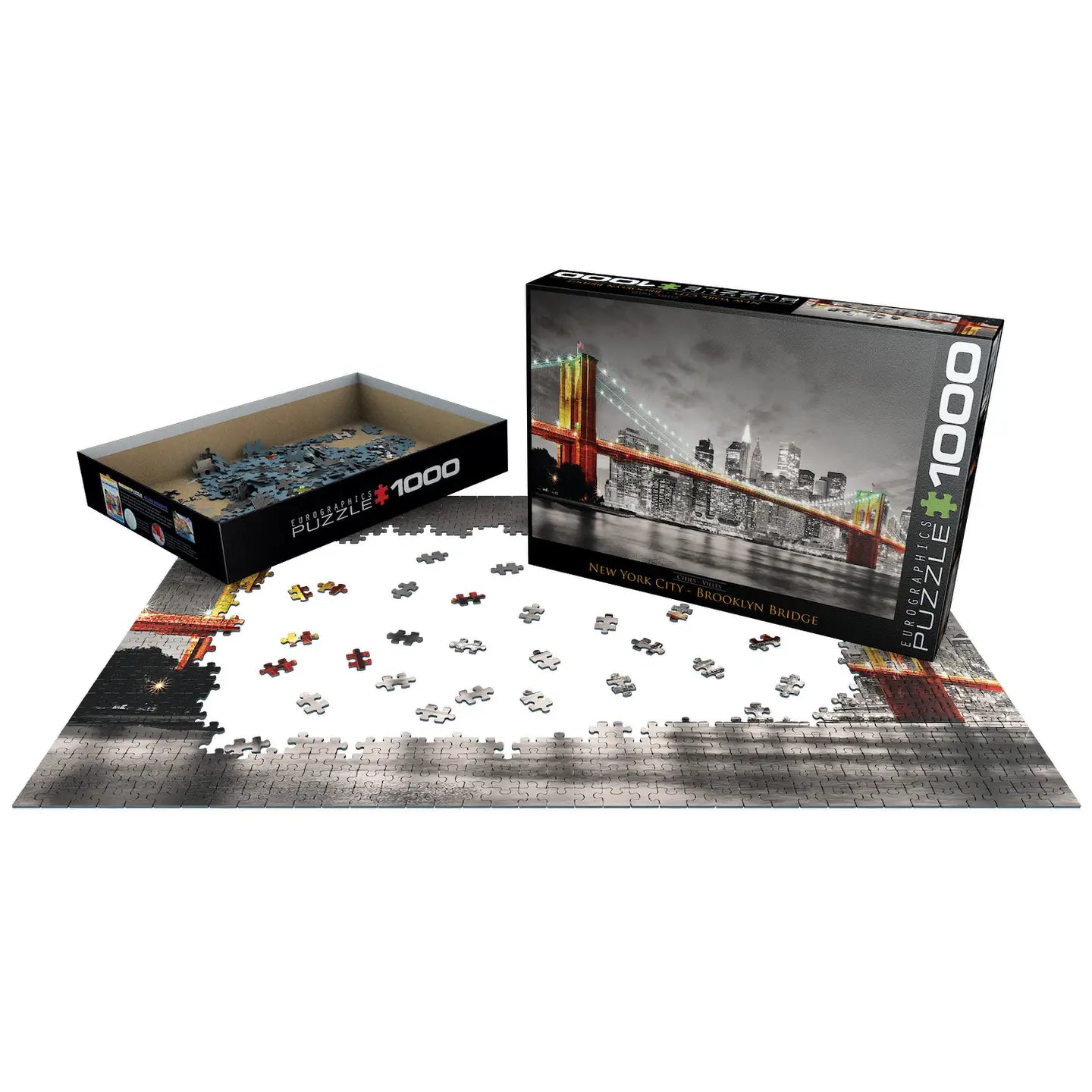 New York City Brooklyn Bridge 1000 Piece Puzzle