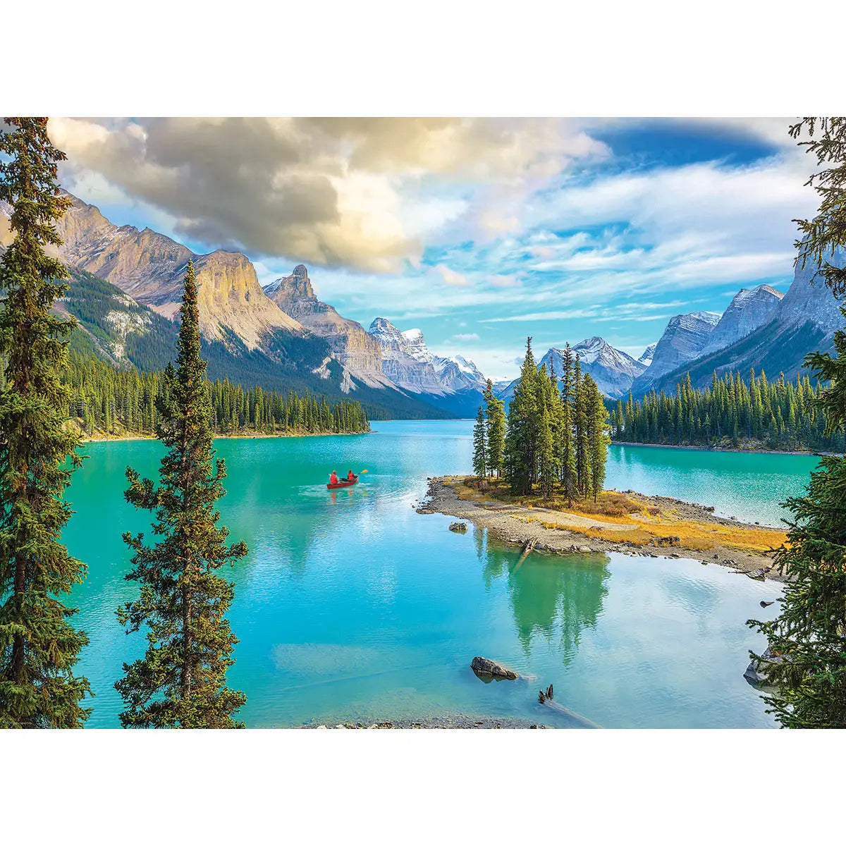 Malign Lake Alberta 1000 Piece Puzzle