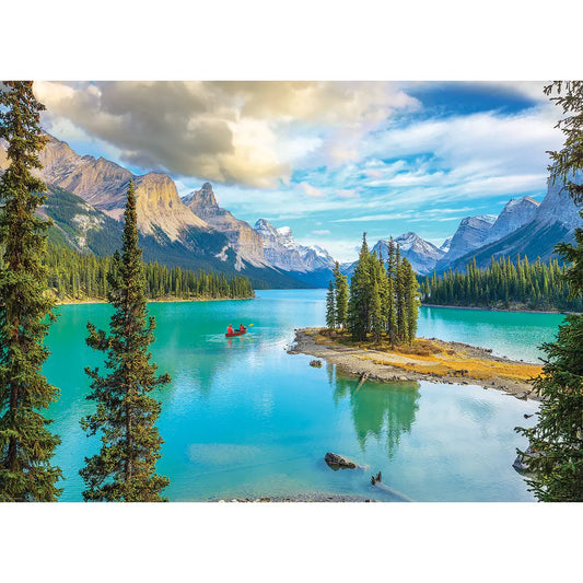 Malign Lake Alberta 1000 Piece Puzzle
