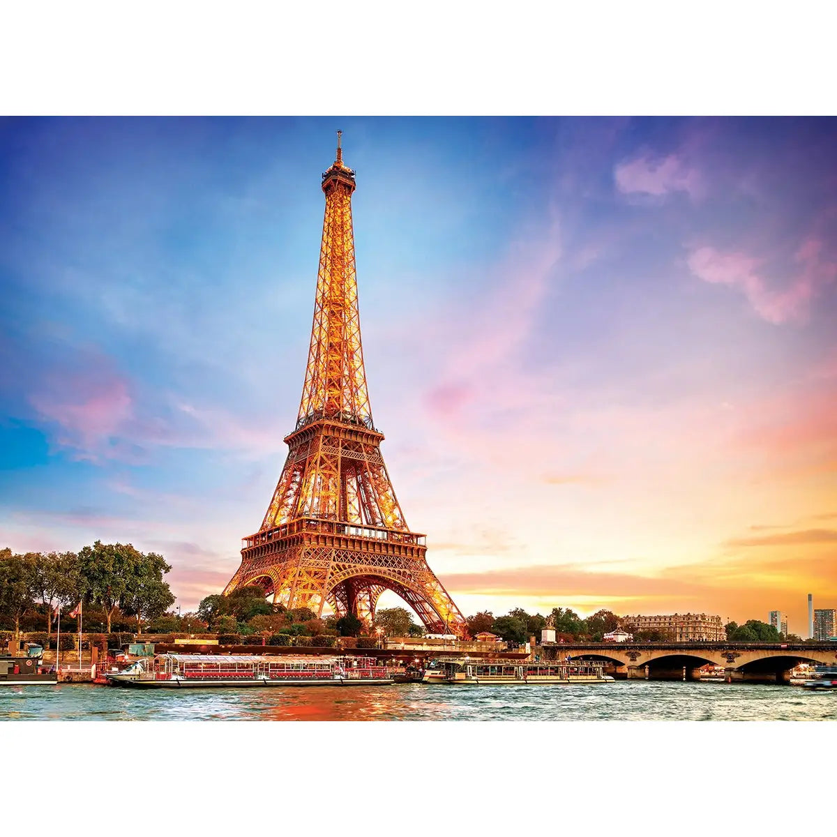 La Tour Eiffel 1000 Piece Puzzle